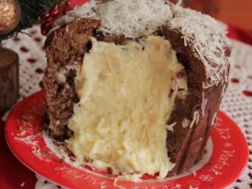 panetone de chocolate