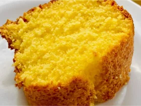 bolo de fubá simples prático e delicioso