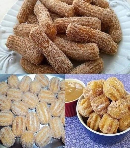 receita de mini churros