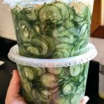salada de pepino agridoce