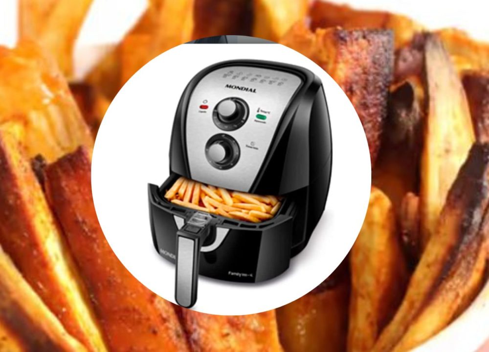 batata doce frita na air fryer