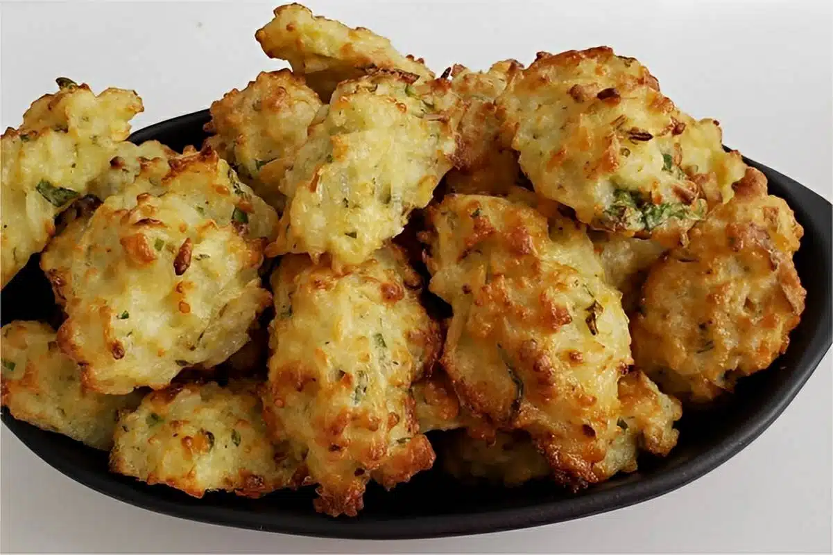 bolinho de arroz na airfryer – créditos canal receitas da elaine