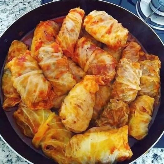 charuto de repolho delicioso