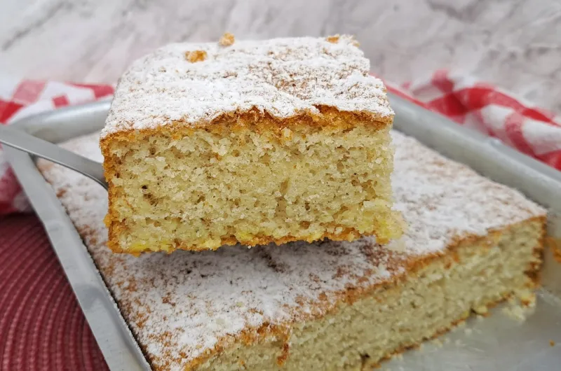 bolo de banana fofinho sem trigo e sem leite