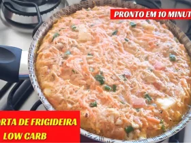 torta low carb para substituir o jantar e perder peso