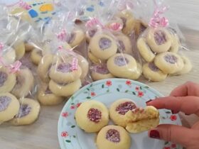 biscoitinho amanteigado com goiabada