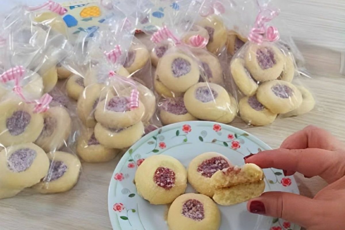 biscoitinho amanteigado com goiabada