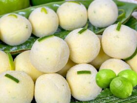 docinho de limão com 3 ingredientes