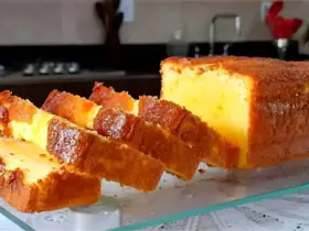 bolo de fubá tipo pullman