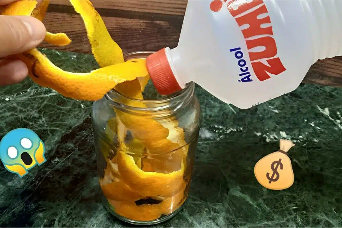 multiuso caseiro de laranja