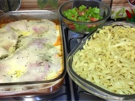 almoço completo