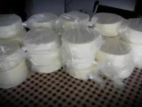 queijo caseiro com 3 ingredientes