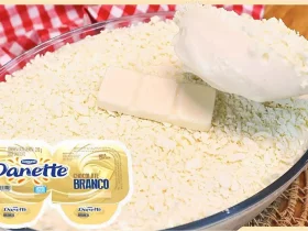 danete de chocolate branco