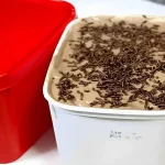 sorvete caseiro de gelatina sabor chocolate