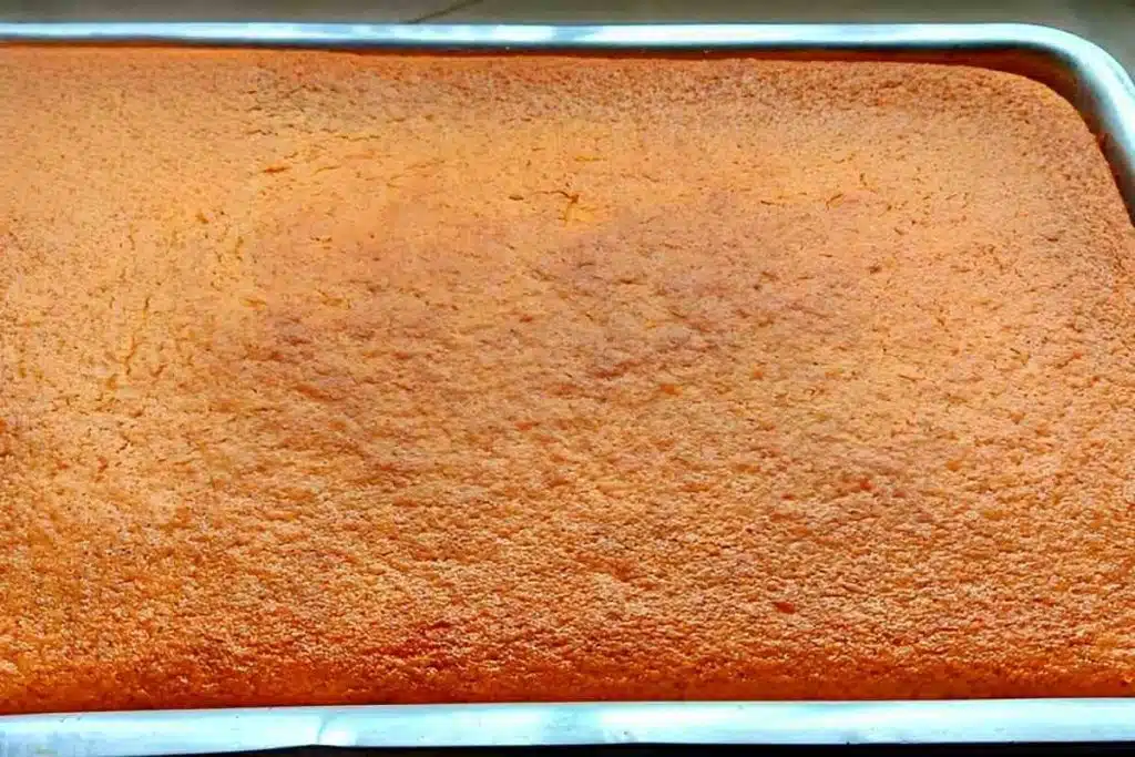 bolo de fubá tradicional