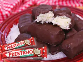 bombom prestígio caseiro