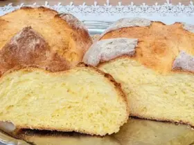 pão de fubá rústico