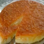 pudim de mandioca