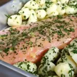 salmão assado
