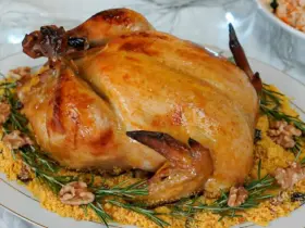 como fazer frango de natal