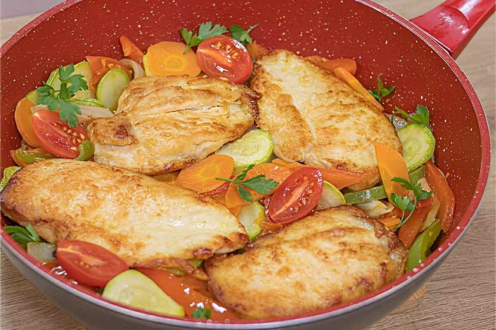peito de frango suculento bem temperadinho