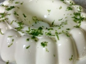 pudim de limão