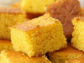 bolo de fubá e maisena da vovó