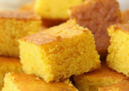 bolo de fubá e maisena da vovó