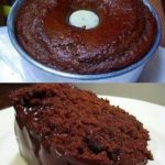 bolo de chocolate molhadinho