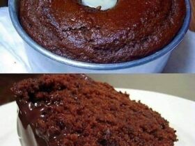 bolo de chocolate molhadinho