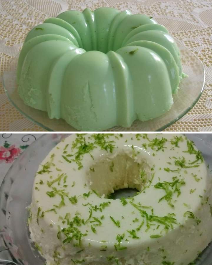 delicioso pudim de limão