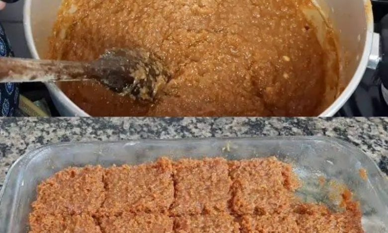moreninha de 3 ingredientes