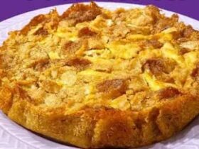 bolo de maçã sem açúcar