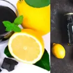 receitas naturais com limão e carvão ativad