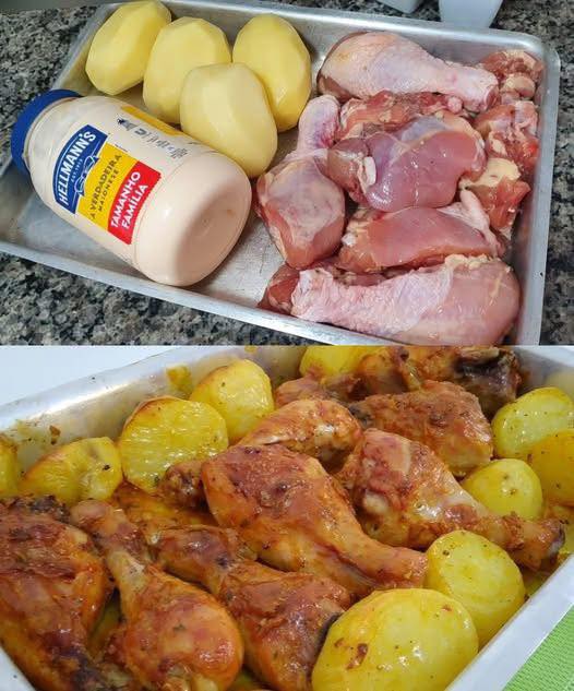frango com maionese