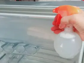 misturinha para limpar geladeira