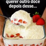 bolo nuvem de leite ninho com morango