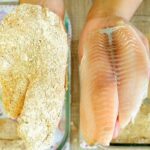 como fazer peixe empanado sem fritar