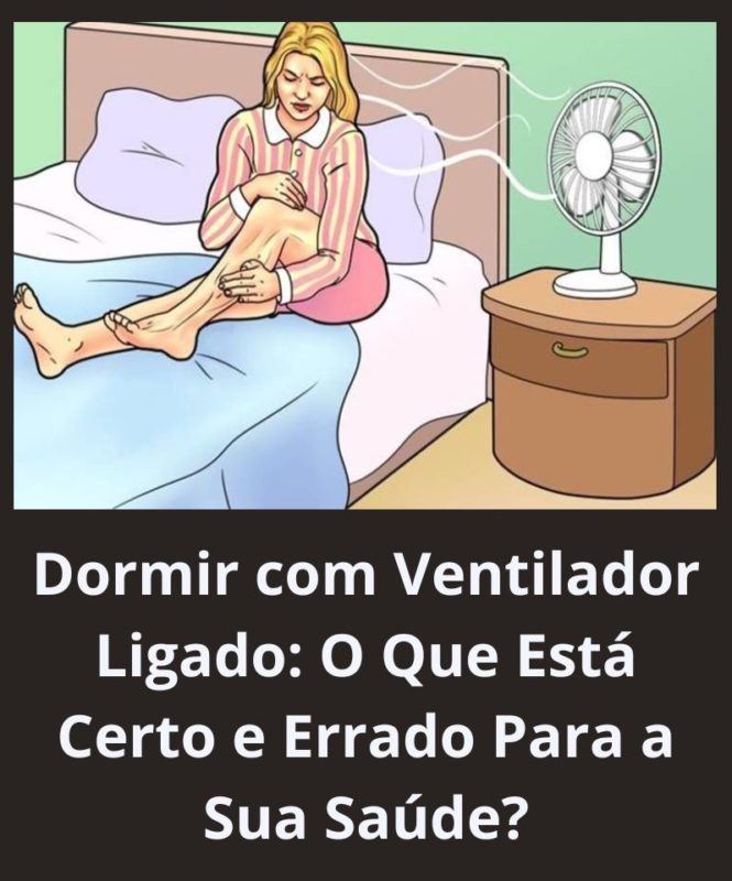 dormir com ventilador ligado