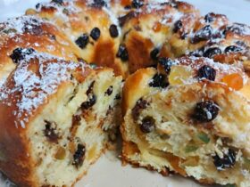 pão doce de páscoa