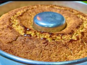 bolo de aveia e maçã sem açúcar