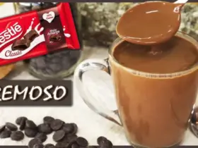 chocolate quente super cremoso