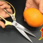 descascar laranja