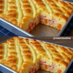 torta de cebola molhadinha e suculenta