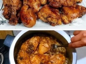 frango frito na cebola
